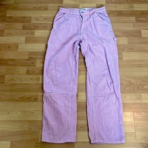 Pink carpenter pants